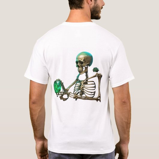 Skull Vibes - Bold & Edgy Graphic T-shirt (Achterkant)