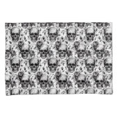 Skull Vintage Boho Tribal Macrame Bohemian Kussensloop (Voorkant-Rechts)