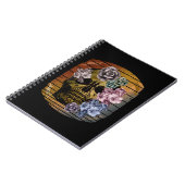SKULL VINTAGE FLORAL NOTITIEBOEK (Linkerzijde)