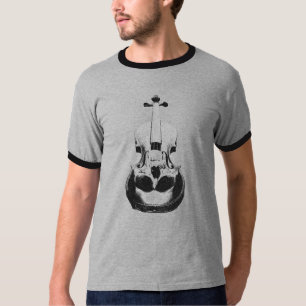 Skull Violin T-shirt