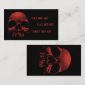 Skull Visitekaartje (Voorkant / Achterkant)