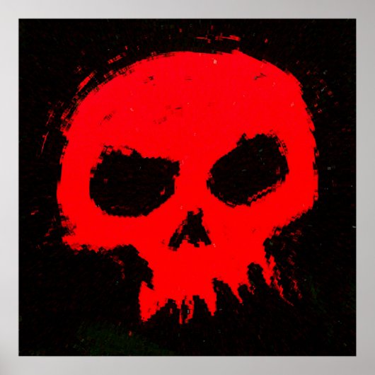 Skull Wall Poster (Voorkant)