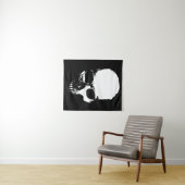Skull Wandkleed (In Situ (horizontaal))
