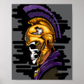 Skull Warrior Poster (Voorkant)