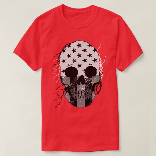 Skull Warrior Soldier T-shirt (Design voorkant)