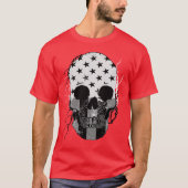 Skull Warrior Soldier T-shirt (Voorkant)