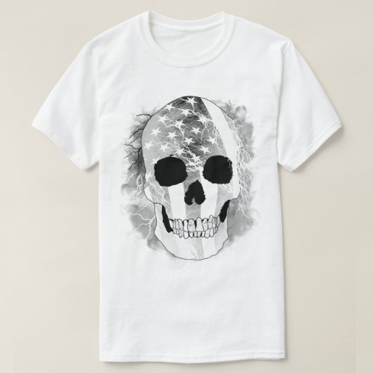Skull Warrior Soldier T-shirt (Design voorkant)