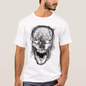 Skull Warrior Verenigde Staten T-shirt (Voorkant)