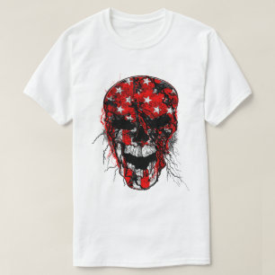 Skull Warrior voor het leven T-shirt