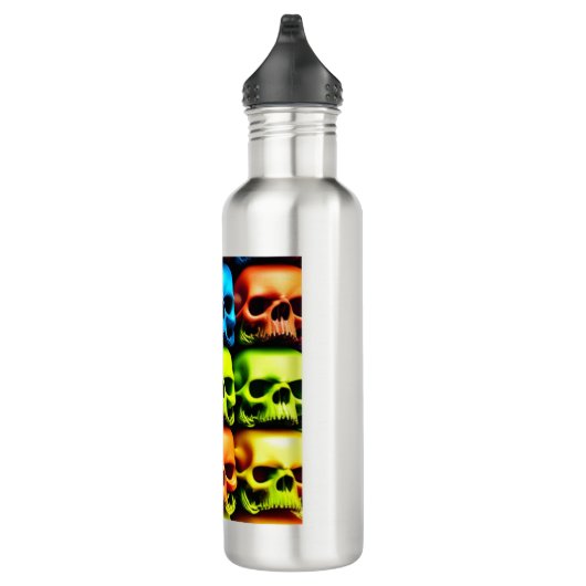 Skull Water Fles (Rechts)