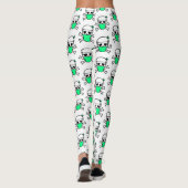 Skull Wearing Mask Thunder_Cove Leggings (Achterkant)