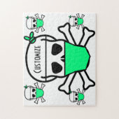 Skull Wearing Mask Thunder_Cove Legpuzzel (Verticaal)