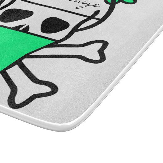 Skull Wearing Mask Thunder_Cove Snijplank (Hoek)