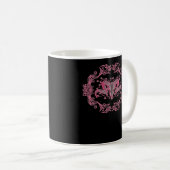Skull Whimsigoth esthetisch Koffiemok (Voorkant rechts)