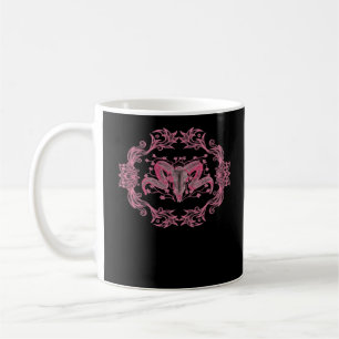Skull Whimsigoth esthetisch Koffiemok