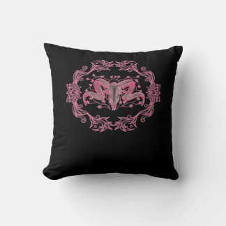 Skull Whimsigoth esthetisch Kussen