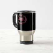 Skull Whimsigoth esthetisch Reisbeker (Voorkant links)