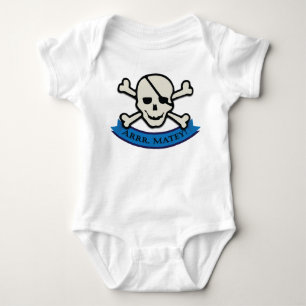Skull - White Baby Jersey Bodysuit