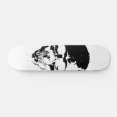 Skull White Skateboard (Horizontaal)