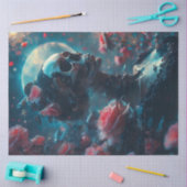 Skull Witch Tissuepapier (Craft)