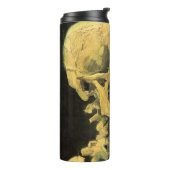 Skull with Burning Cigarette by Vincent van Gogh Thermosbeker (Gedraaid links)