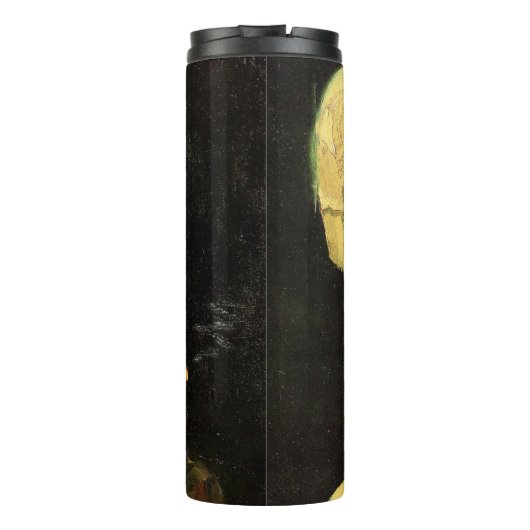 Skull with Burning Cigarette by Vincent van Gogh Thermosbeker (Achterkant)