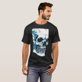 Skull with horns t-shirt (Voorkant volledig)