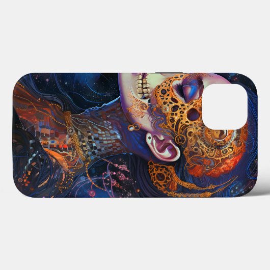  Skull Woman Surreal Art Case-Mate iPhone Case (Achterkant (horizontaal))