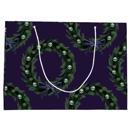 Skull Wreath Groot Cadeauzakje (Achterkant)