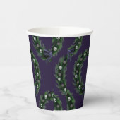 Skull Wreath Papieren Bekers (Links)