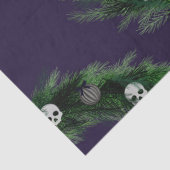 Skull Wreath Tissuepapier (Detail)