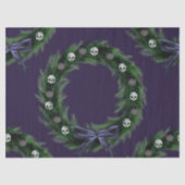 Skull Wreath Tissuepapier (Voorkant)
