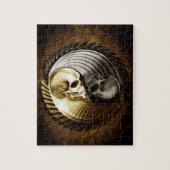 Skull Yin Yang Legpuzzel (Verticaal)