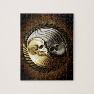 Skull Yin Yang Legpuzzel