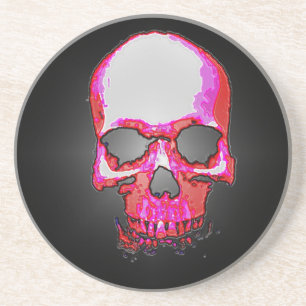 Skull Zandsteen Onderzetter