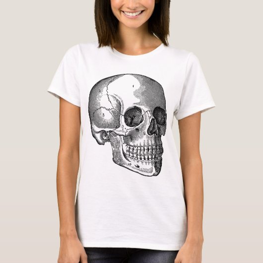 Skull - Zwart T-shirt (Voorkant)