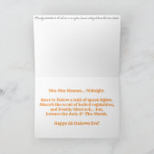 "Skullanterns" Halloween Kaart (Binnen)