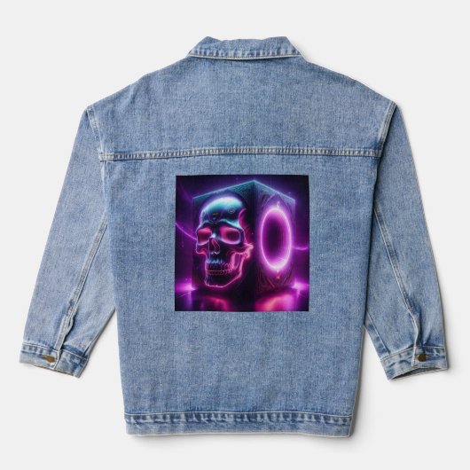 Skullbox-subwoofer Denim Jacket (Achterkant)