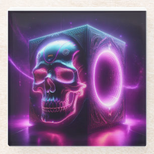 Skullbox-subwoofer Glazen Onderzetter