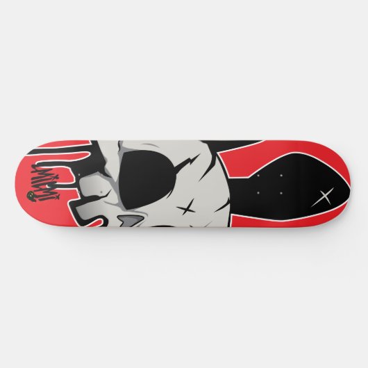 skullbunny Skateboard (Horizontaal)