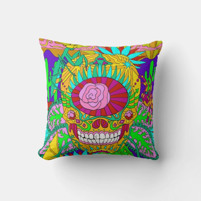 Skullclops Pillow Kussen (Voorkant)