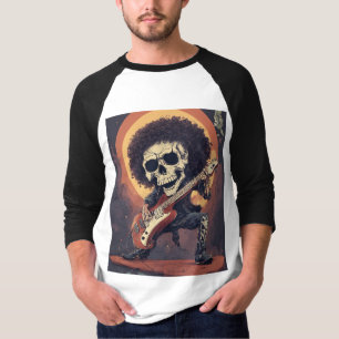 SkullDesign #RabidSkull #elektrische gitaar #Skull T-shirt