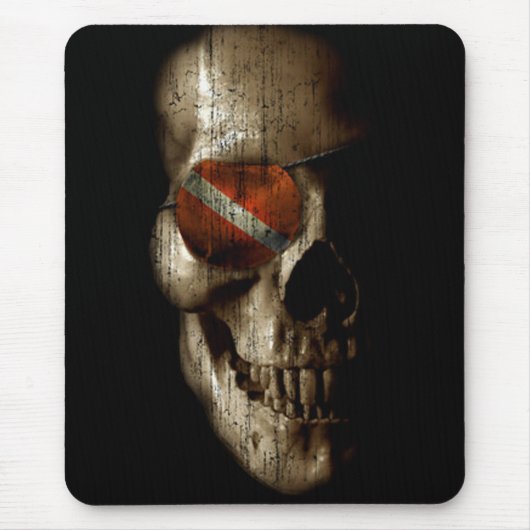 SkullDivers Mousepad Muismat (Voorkant)