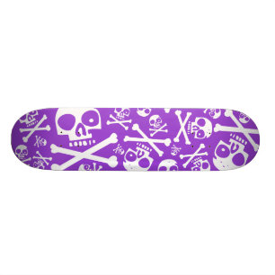 SkullDuggery Paars Persoonlijk Skateboard