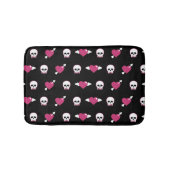 Skullen en harten badmat (Voorkant)