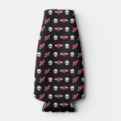 Skullen en harten flesjeskoeler (Voorkant)