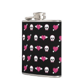 Skullen en harten heupfles (Links)