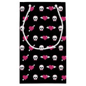 Skullen en harten klein cadeauzakje (Achterkant)