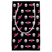 Skullen en harten klein cadeauzakje (Voorkant)