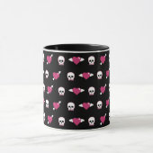 Skullen en harten mok (Midden)